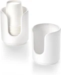 3 Oz Original Ceramic Bathroom Dispenser With 5 Pla Paper Cups, Ess New. Price: $25.47.