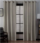 Exclusive Home Loha Grommet Top 54X108" Curtain Panel Linen*# Open. Price: $25.98.