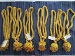 Vintage 6 Kenney Gold Rope Tassel Tieback Holdback Thick Curtain Drape Rayon New. Price: $39.99.