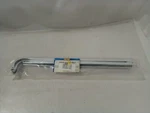 Yafa Heavy Duty Single Standard Adjustable White Curtain Rod New. Price: $22.50.