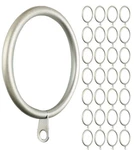 Meriville 28 Pcs 2-INCH Inner Diameter Metal Curtain Rings With Eyelets (set ... New. Price: $33.01.