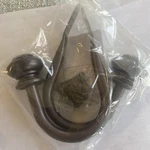 (2-PK) Decopolitan Urn Holdback Antique Bronze 1" Can Curtain Rod New. Price: $5.23.