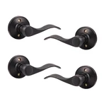 Probrico Dummy Door Handles Two Pairs Oil Rubbed Bronze Interior New. Price: $61.04.