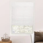 Chicology Bamboo Roman Shades Snow White Light Filtering 31X64 #R018 Open. Price: $23.57.