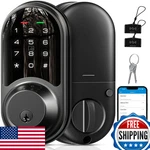 Veise RZ06 Smart Lock For Front Door App Control Keyless Entry Electronic New. Price: $88.88.