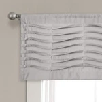 Wave Texture Valance Pleated Ruffle Fold Window Kitchen Curtain Lush Decor Open. Price: $14.99.
