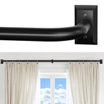 Block Light And Heat Adjustable Blackout Curtain Rod 48-90 New. Price: $59.99.