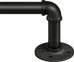 Zeerobee Curtain Rods For Windows 120 To 240, Inch Industrial Wrap Around B... New. Price: $95.28.