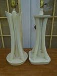 Pair Bamboo Lamps Eattan Ficks Reed Sty Regency 2 West Indies British Colonial Used. Price: $250.00.