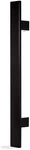 32 Inches Long 1-SIDED Matte Black Door Handle, Modern Stainless Steel Front New. Price: $310.99.