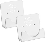 Acrylic Bath Shower Curtain Pole Holder For 3.15 X 1.15 Inches, White New. Price: $11.94.