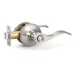 Knobonly 10 Pack Privacy Door Lever Handles For Bedroom Bathroom Brushed Nickel New. Price: $164.35.