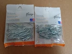 Pack 14 Each Kenney KN1002 Zinc Chrome Heavy-duty Pin-on Curtain Hook "dia. New. Price: $8.00.