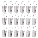 200 Pcs Silver Metal Curtain Hook Clips Rustproof Hanging Photo Art Craft New. Price: $26.72.
