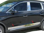 Fits Lincoln Mkx 16-18 Stainless Steel Polished Chrome Door Rocker Panel Trims New. Price: $194.49.