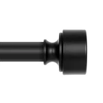 Hei! Dear Black Curtain Rods For Windows 72 To 144 INCH6-12FT Diameter New. Price: $79.06.