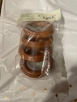 Kirsch Wood Trends Classics Drapery 2" Pole Rings Warm Oak New. Price: $14.00.