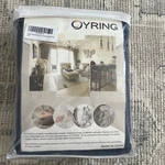 Oyring Pinch Pleat Curtain One Panel With Tie 72W X 96L Blackout Open. Price: $29.00.