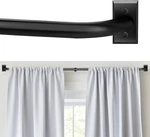 Adjustable Blackout Curtain Rod 5.5-12.7FT, Heavy Duty Matte New. Price: $66.99.