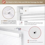 Lazblinds No Tools Drill Cordless Cellular Shades Open. Price: $29.99.
