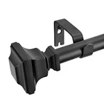 Yumierle 1 Inch Curtain Rods, Iron Window 28-48", New. Price: $44.49.