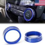 2X Aluminum Blue Ac Climate Control Ring Knob Covers For 2014-2020 Nissan Rogue New. Price: $12.98.