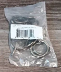 New Bag Of 10 Antique Brass 1" Classic Curtain Drepery Eyelet Rings Unbranded. Price: $6.00.