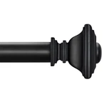 Briofox Black Curtain Rods For Windows 28 To 48 Adjustable Length 1 Inch... New. Price: $30.68.
