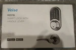 Veise RZ07B Smart Locks For Front DOOR,2 Lever Handle, Fingerprint Keyless Entry New. Price: $79.10.