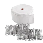 Curtain Accessory Set 20 METERS/21.87 Yards White Tape Headin... New. Price: $60.62.