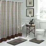 Creative Home Ideas 15-PIECE Bathroom Shower Curtain Set Of New. Price: $50.17.