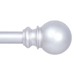 Kenney KNM80762 Bryce Ball End Standard Decorative 36-66", Satin Nickel New. Price: $33.99.