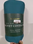 Cosy House Collection 100% Bamboo Duvet Cover Set 3 Pc Full/queen Dark Teal New. Price: $29.95.