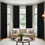 Cucraf Blackout Curtains 84 Inch Length 2 Panels Set, Rod Pocket Room D... New. Price: $25.27.