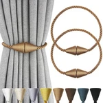 Nieffeiy 2 Pack Magnetic Curtain Rope Modern Handmade New. Price: $13.78.