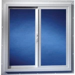 Dup-corp. Agriclass 36 In. X 24 White Vinyl Tempered Glass Double Slide New. Price: $131.71.