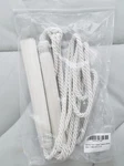 Central Park Pack Of 2 White Tiebacks Hand-woven Tassels For Curtains Decor New. Price: $15.00.