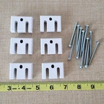 Hunter Douglas 1/2" Spacer Blocks For 3/8 3/4 Bracket Silhouette Duette New. Price: $14.65.