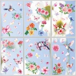 Boroner 85PCS Spring Window Clings - Flower Butterfly Stickers New. Price: $22.99.