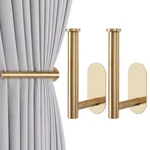 Groleca 2 Pack Adhesive Curtain Holdbacks Tie No New. Price: $17.50.