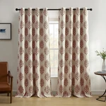 Elrene Home Fashions Navara Medallion Room-darkening Window Curtain Single New. Price: $41.47.