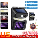 Solar Powered Mosquito Insect Killer Zapper Led Light Fly Bug Trap Pest Lamp Usa New. Price: $21.93.