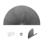 Arch Window Pleated Blinds Easy Cut And Install Shades Fliterling Lin... New. Price: $21.07.