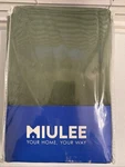 Miulee Olive Green Velvet Curtains 96 Inches Long, Pinch Pleated Blackout Drapes New. Price: $76.99.