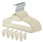 Velvet Hangers, Ultra Slim Space Saving, Notches, Tie Bar, Swivel HOOK,10 Pack New. Price: $36.04.