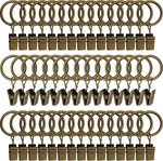 Weekseight 44 Pack Bronze Curtain Rings With Clips Hooks Hangers Cli... New. Price: $16.72.