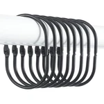 24 Pcs Shower Curtain Rings, Goowin Hooks, Oval Snap Ri... New. Price: $15.64.