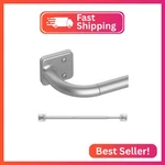 Uiosanrt Curtain Rods For Windows 32 To 60 Inch, 5/8" Diameter Silver Ceiling Mo New. Price: $22.43.