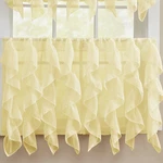 Sweet Home Collection Kitchen Window Tier Swag Or Valance Curtain Treatment New. Price: $31.36.
