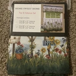 Home Sweet Kitchen Curtain, 58X13 & 58X36 Inches New. Price: $25.00.